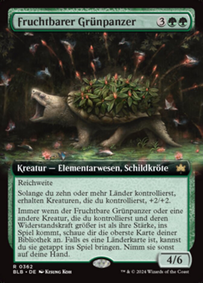 Fecund Greenshell (Bloomburrow #362)