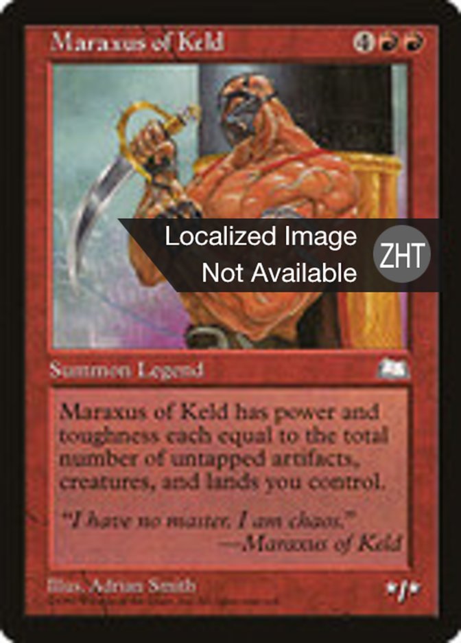 Maraxus of Keld (Weatherlight #111)