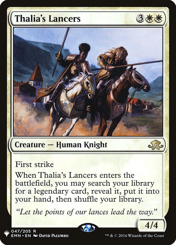 Thalia's Lancers (The List #EMN-47)