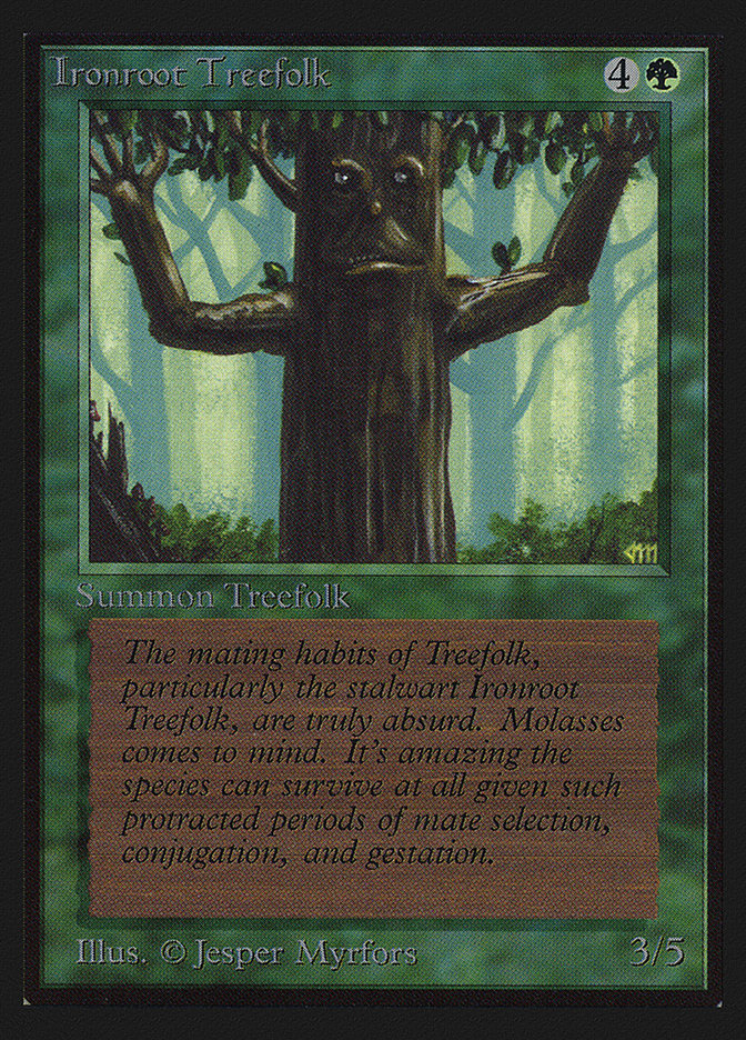 Ironroot Treefolk (Intl. Collectors' Edition #204)
