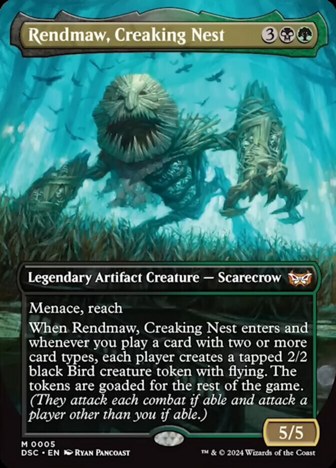 Rendmaw, Creaking Nest (Duskmourn: House of Horror Commander #5)