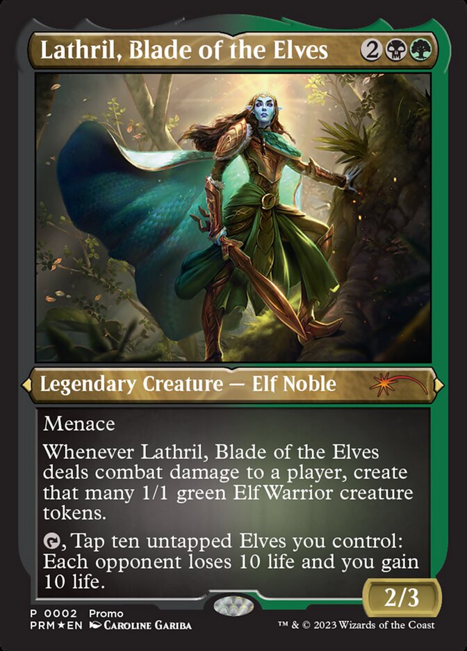 Lathril, Blade of the Elves (Resale Promos #2)