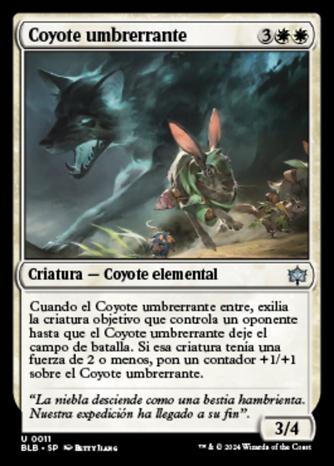 Driftgloom Coyote (Bloomburrow #11)