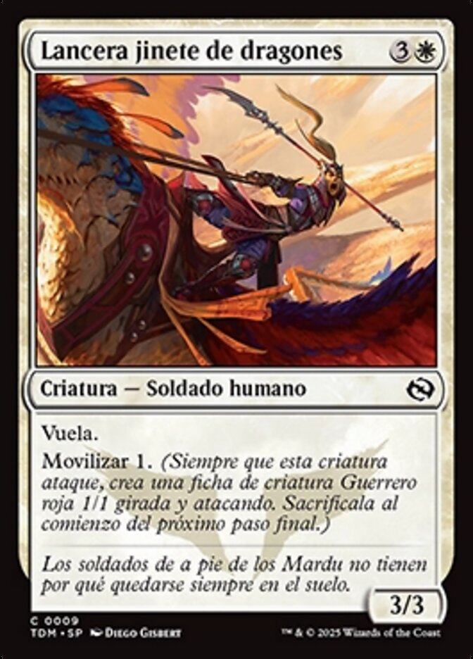 Lancera jinete de dragones