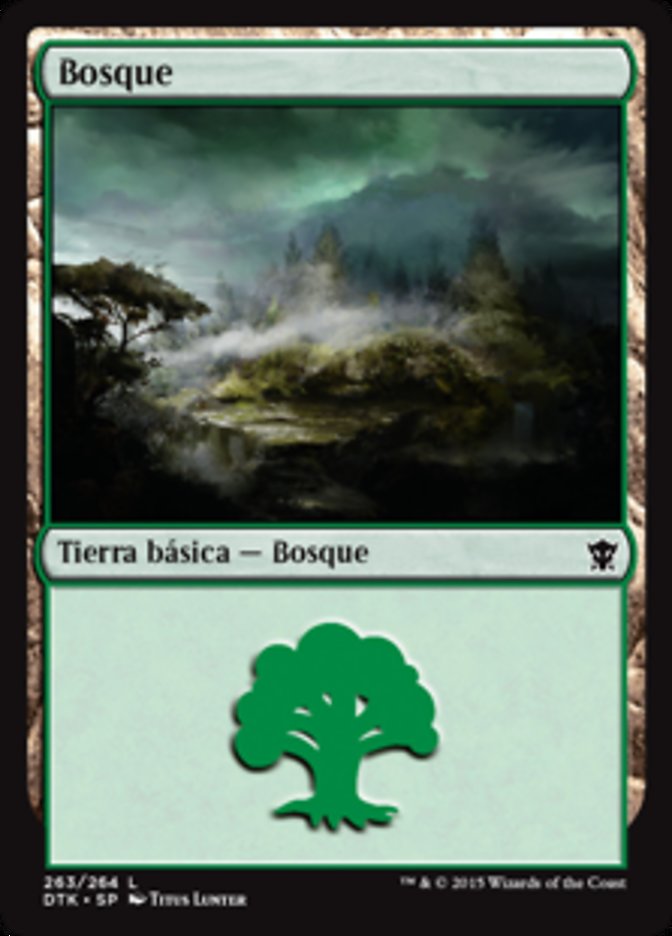 Forest (Dragons of Tarkir #263)