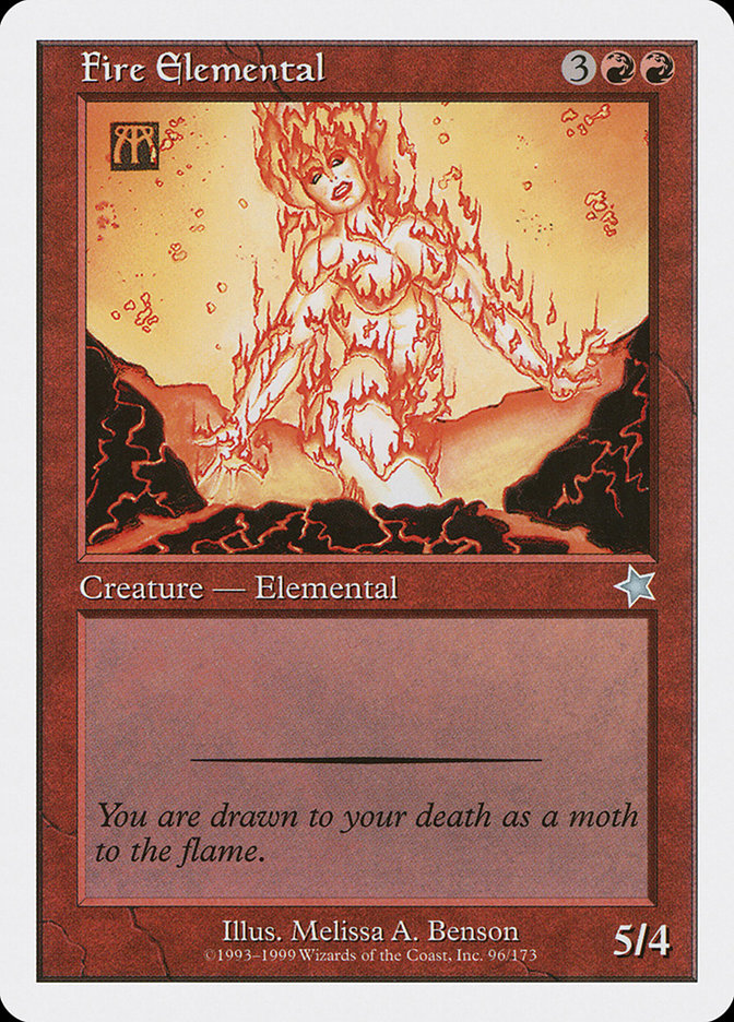 Fire Elemental (Starter 1999 #96)