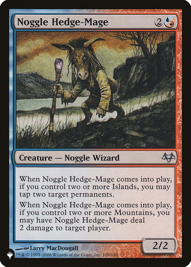 Noggle Hedge-Mage (The List #EVE-108)