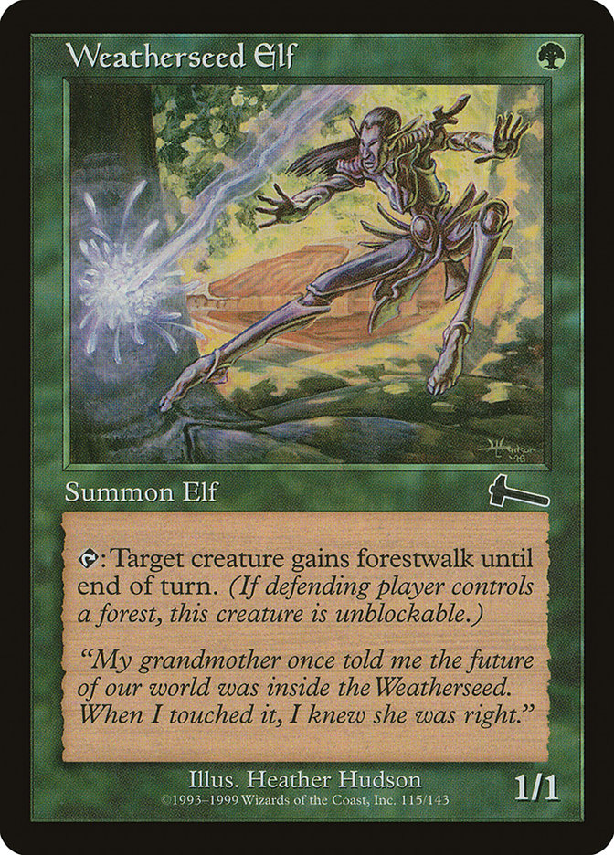 Weatherseed Elf (Urza's Legacy #115)
