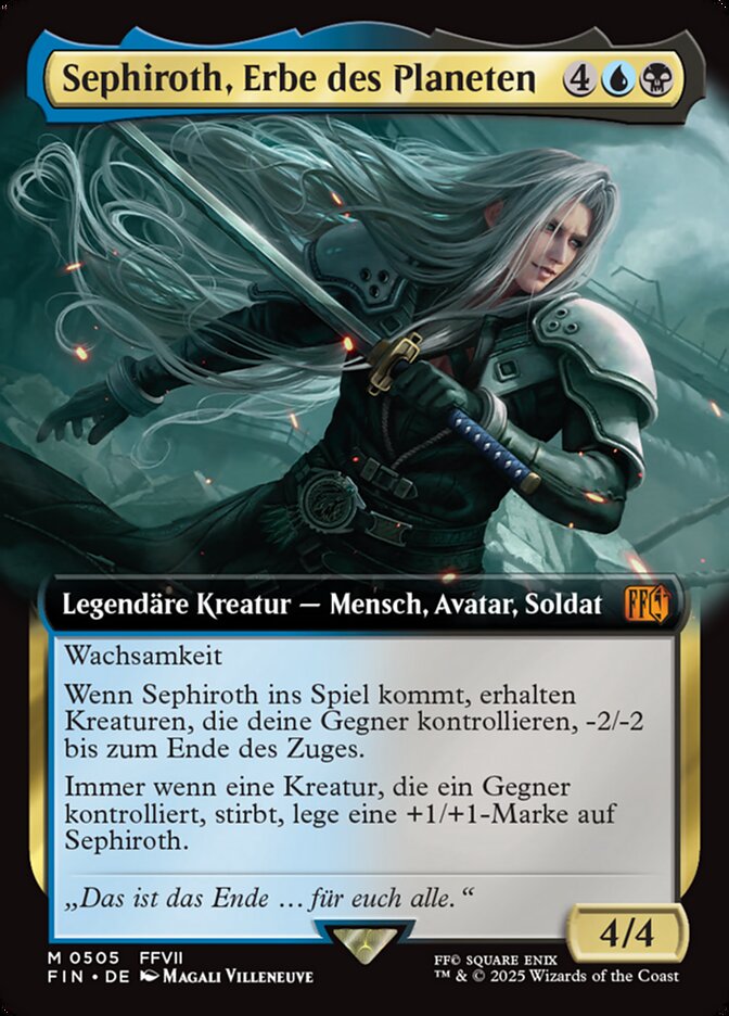 Sephiroth, Erbe des Planeten