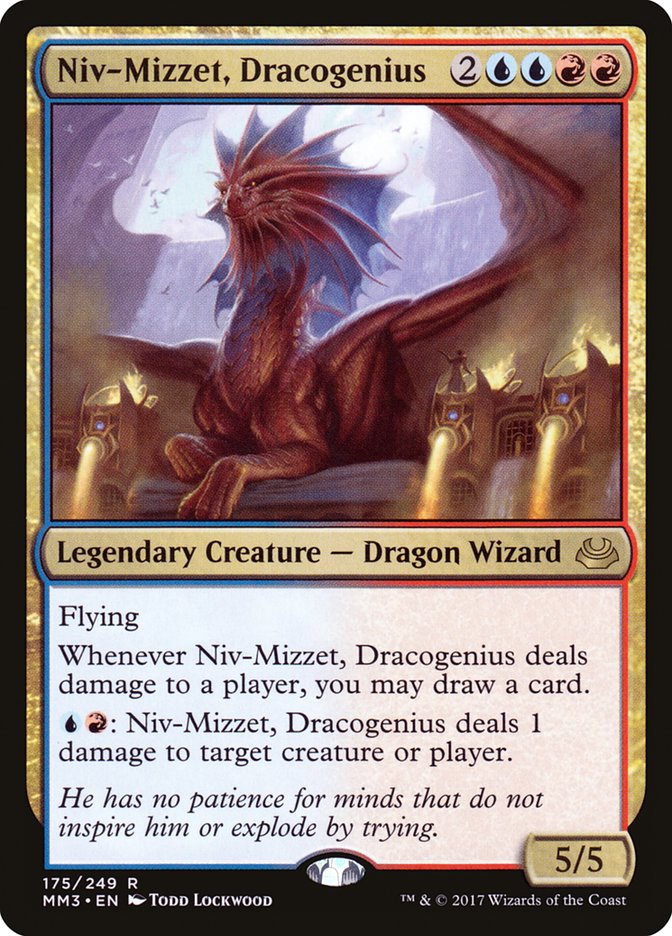 Niv-Mizzet, Dracogenius (Modern Masters 2017 #175)