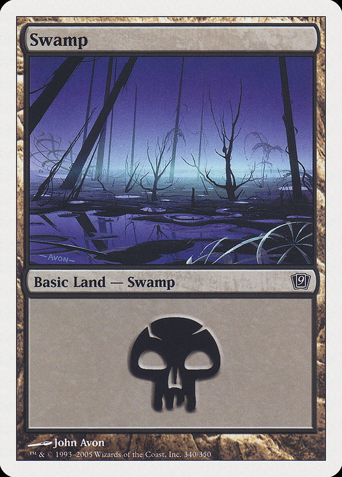 Swamp (Ninth Edition #340)