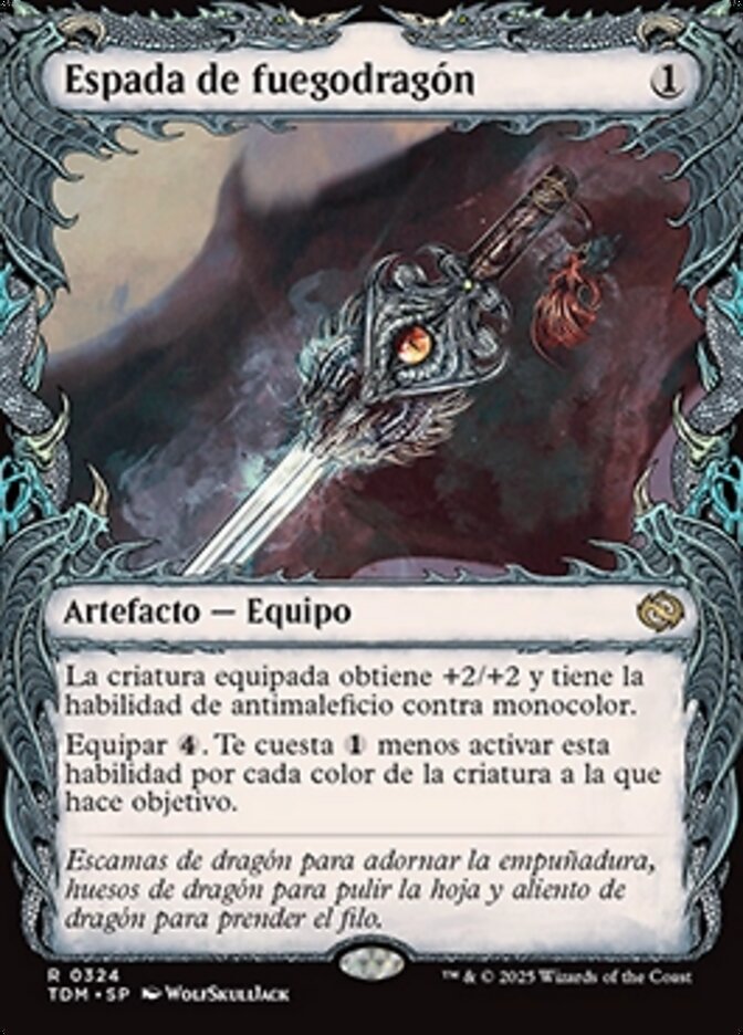 Espada de fuegodragón