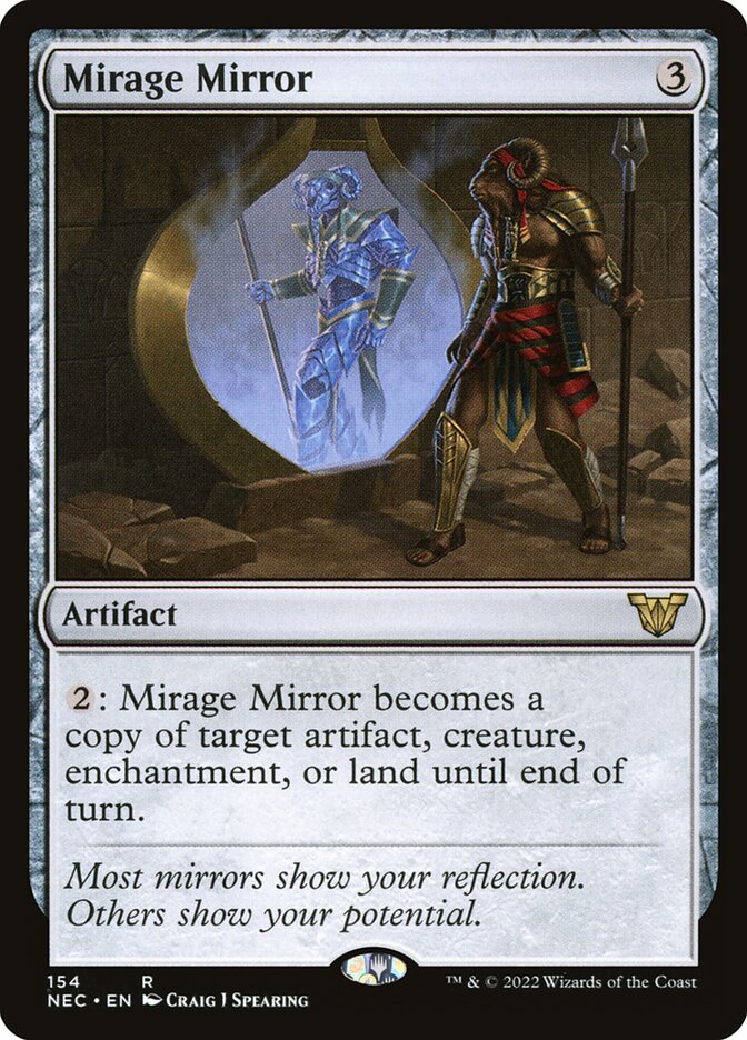 Mirage Mirror (Neon Dynasty Commander #154)
