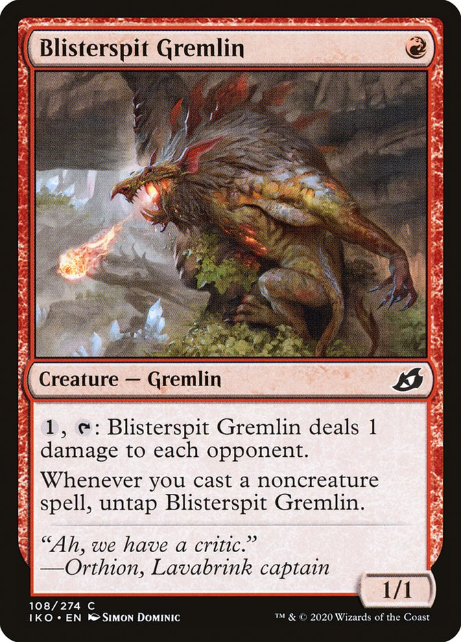 Blisterspit Gremlin (Ikoria: Lair of Behemoths #108)