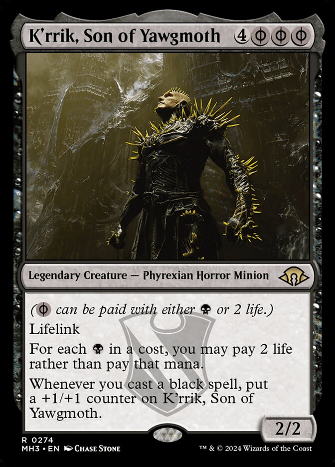 K'rrik, Son of Yawgmoth (Modern Horizons 3 #274)