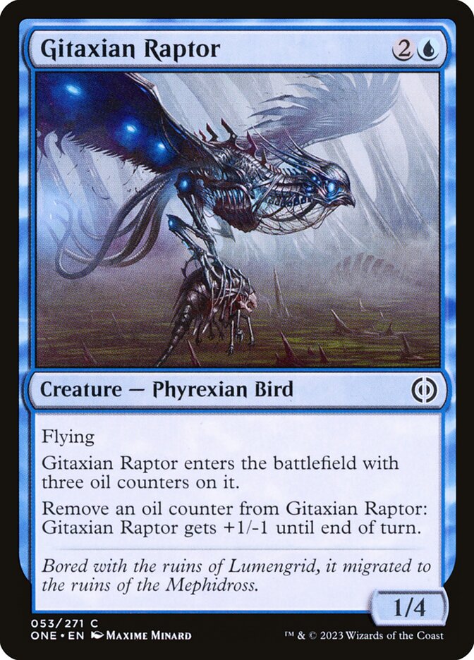 Gitaxian Raptor (Phyrexia: All Will Be One #53)