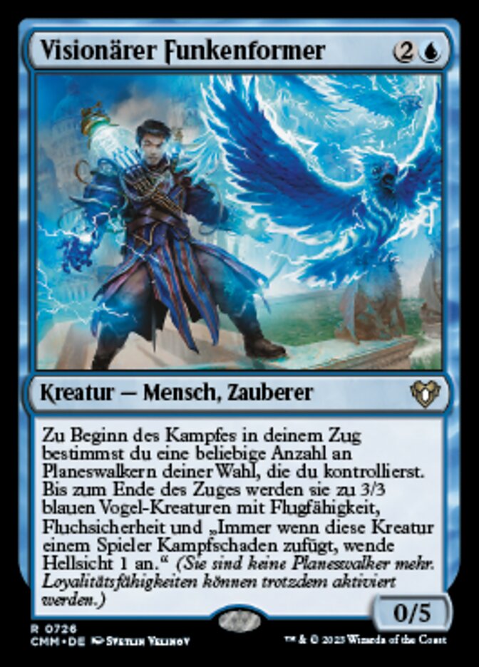 Sparkshaper Visionary (Commander Masters #726)