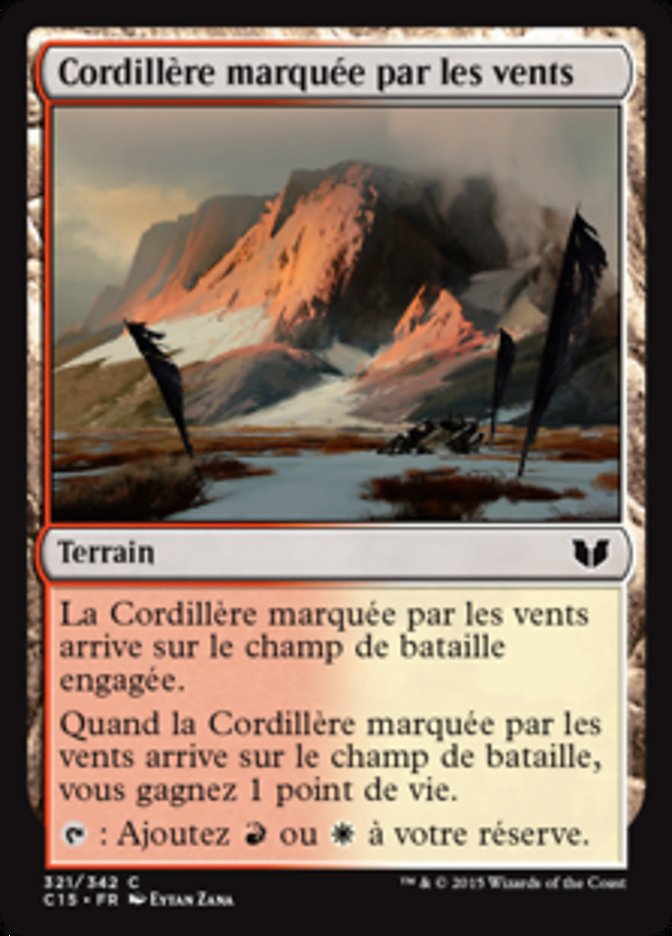Wind-Scarred Crag (Commander 2015 #321)
