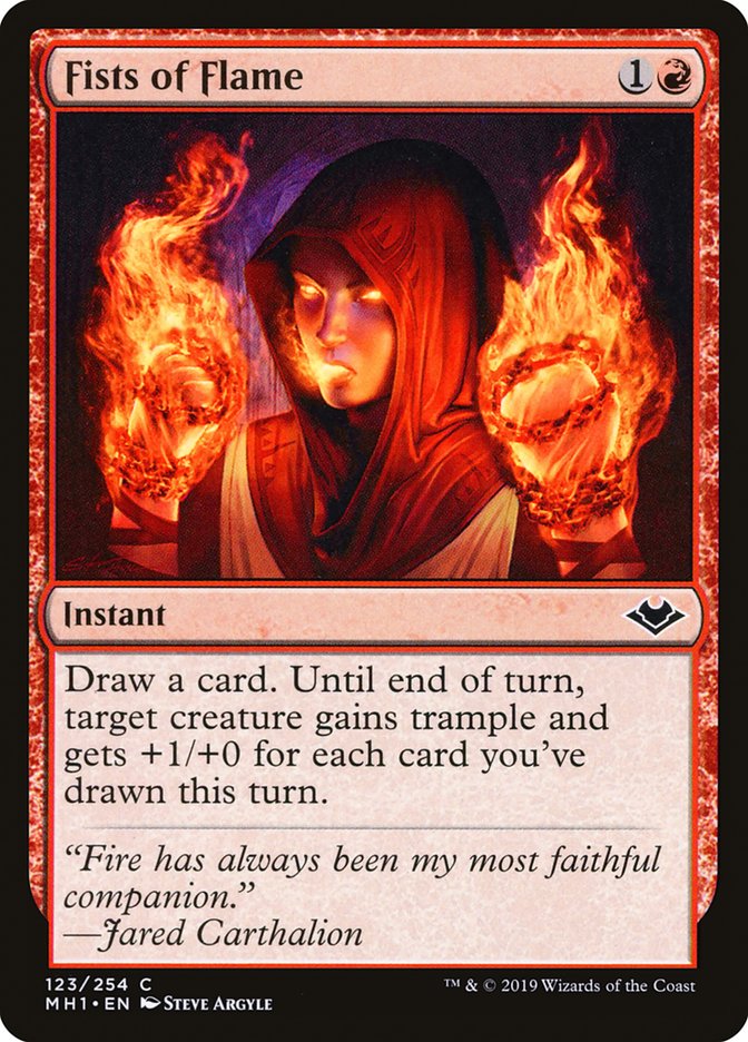 Fists of Flame (Modern Horizons #123)