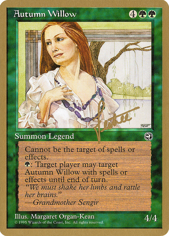 Autumn Willow (Pro Tour Collector Set #bl83)