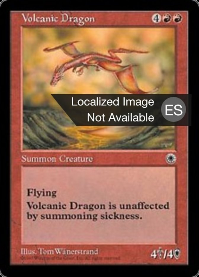 Volcanic Dragon (Portal #153)
