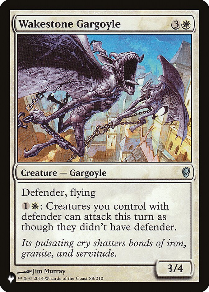 Wakestone Gargoyle (The List #CNS-88)