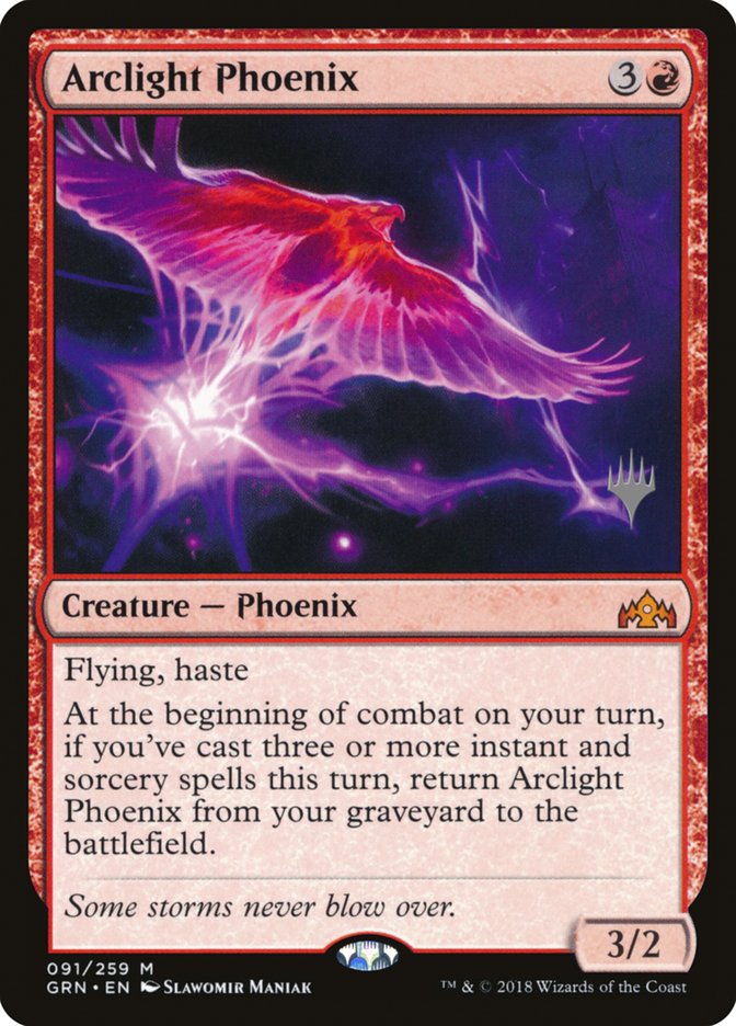 Arclight Phoenix (Guilds of Ravnica Promos #91p)
