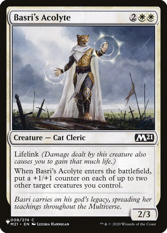 Basri's Acolyte (The List #M21-8)