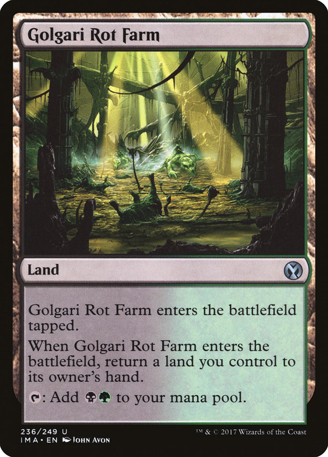Golgari Rot Farm (Iconic Masters #236)