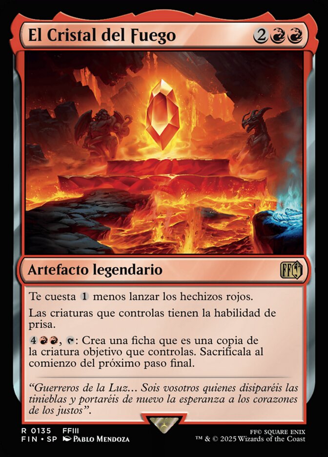 El Cristal del Fuego