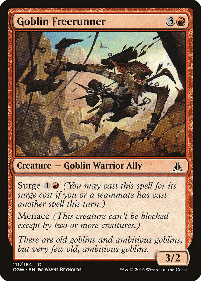 Goblin Freerunner · Oath of the Gatewatch (OGW) #111 · Scryfall