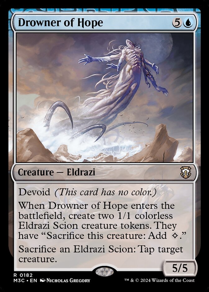 Drowner of Hope · Modern Horizons 3 Commander (M3C) #182 · Scryfall ...