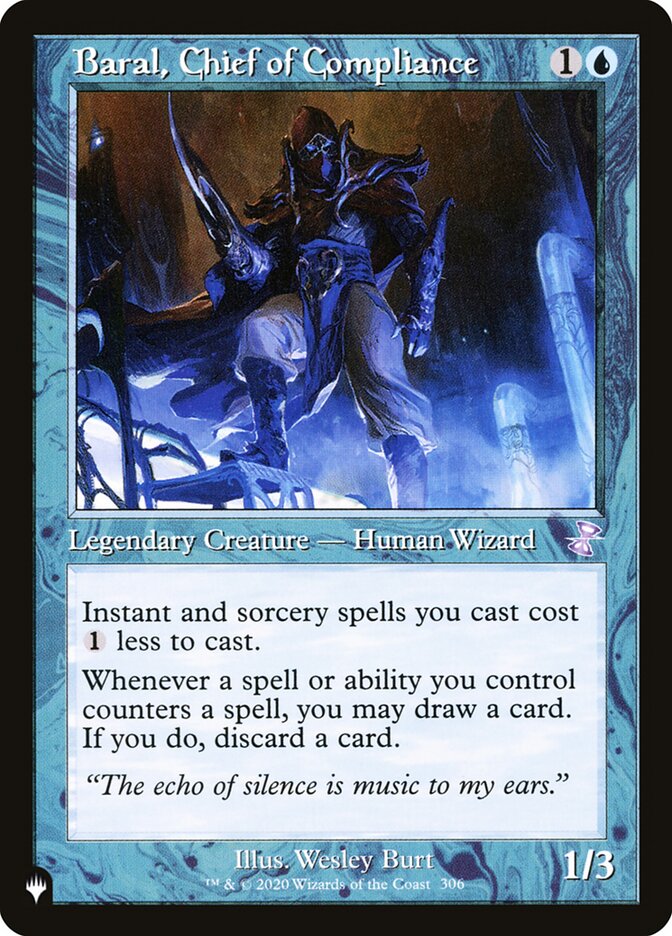Baral, Chief of Compliance (The List #TSR-306)