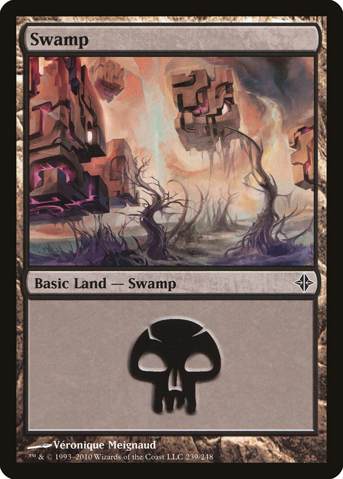 Swamp (Rise of the Eldrazi #239)