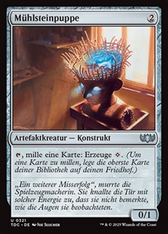 Mühlsteinpuppe