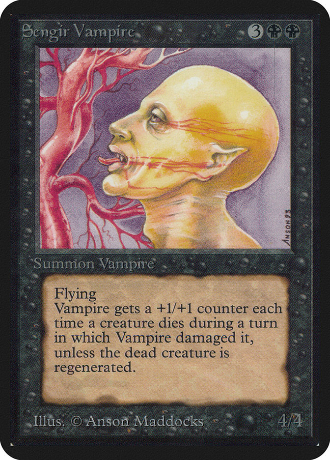 Sengir Vampire (Limited Edition Alpha #127)