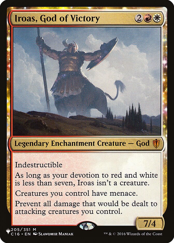 Iroas, God of Victory (The List #C16-205)