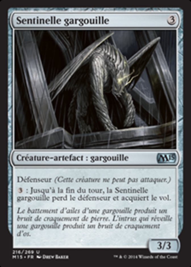 Gargoyle Sentinel (Magic 2015 #216)