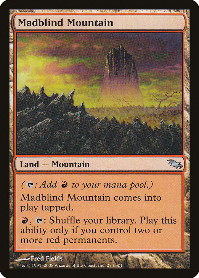 Madblind Mountain (Shadowmoor #274)