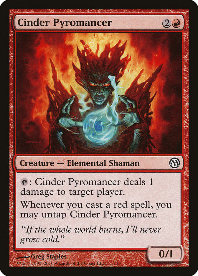 Cinder Pyromancer (Duels of the Planeswalkers #41)