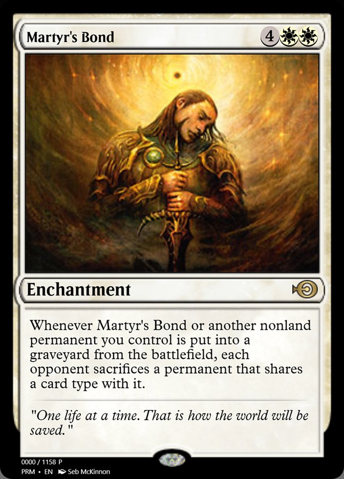 Martyr's Bond (Magic Online Promos #77945)