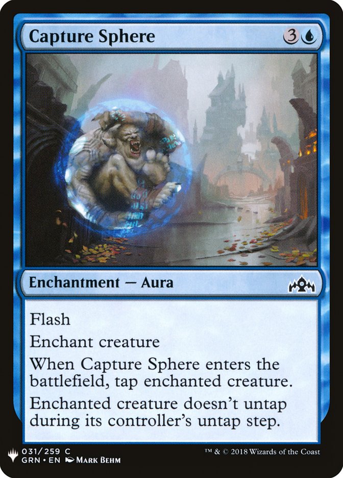 Capture Sphere (The List #GRN-31)