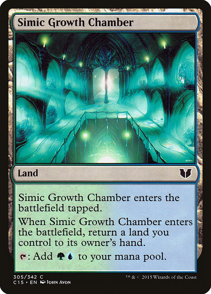 Simic Growth Chamber (Commander 2015 #305)
