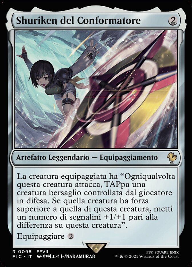 Shuriken del Conformatore