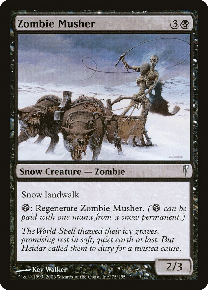 Zombie Musher (Coldsnap #75)