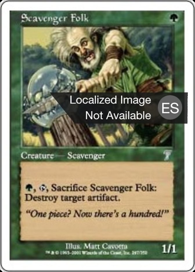 Scavenger Folk (Seventh Edition #267)