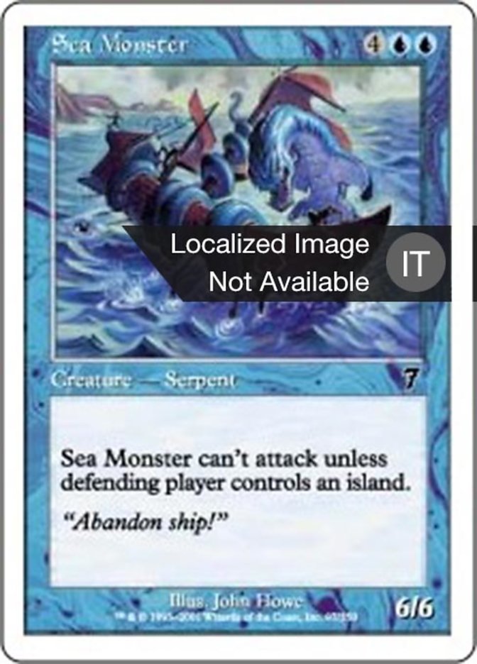 Sea Monster (Seventh Edition #97)