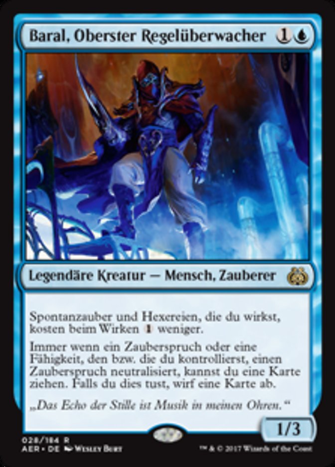 Baral, Chief of Compliance (Aether Revolt #28)
