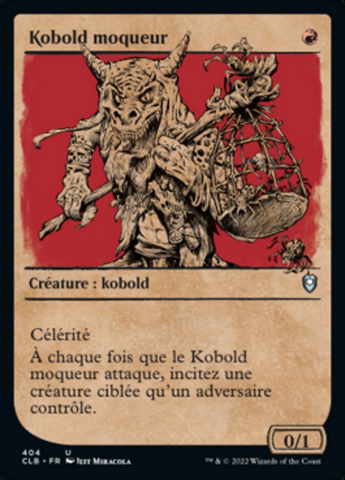 Taunting Kobold (Commander Legends: Battle for Baldur's Gate #404)