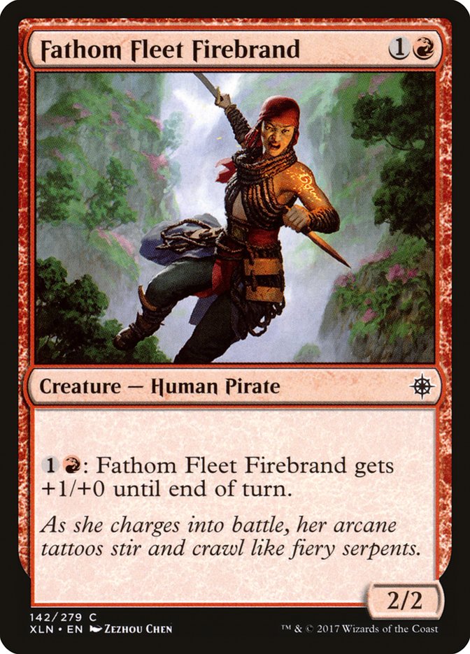 Fathom Fleet Firebrand (Ixalan #142)